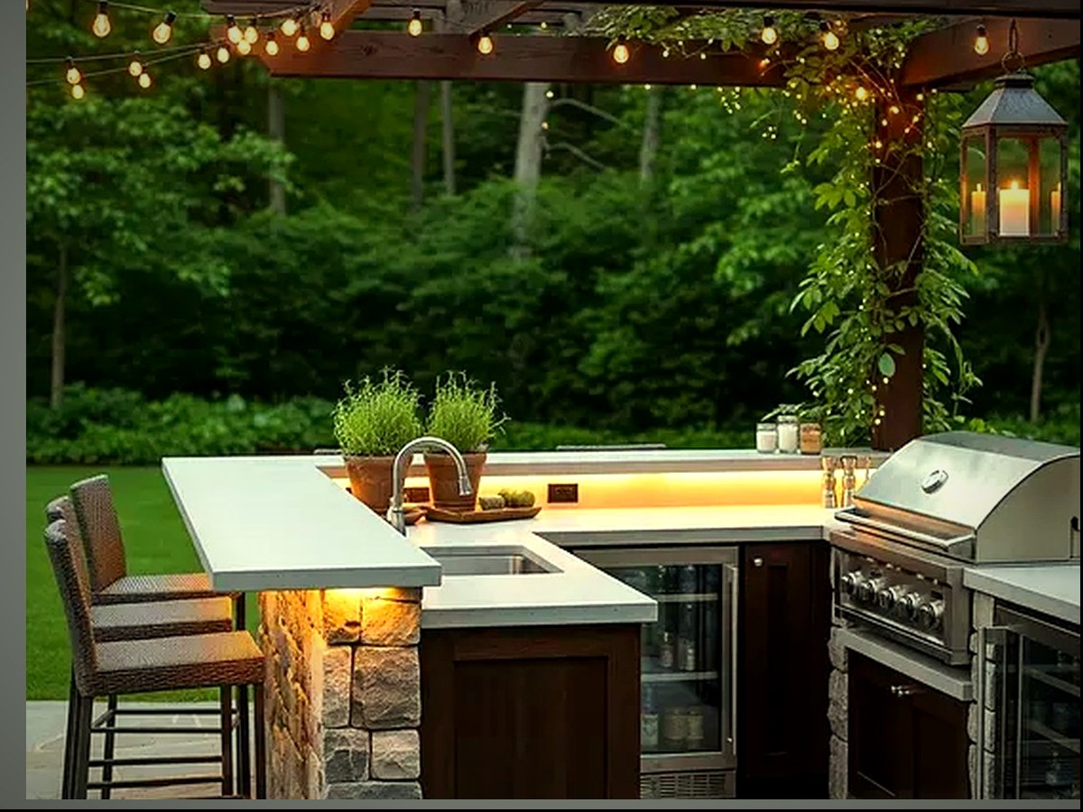Outdoor Kitchen Bar
