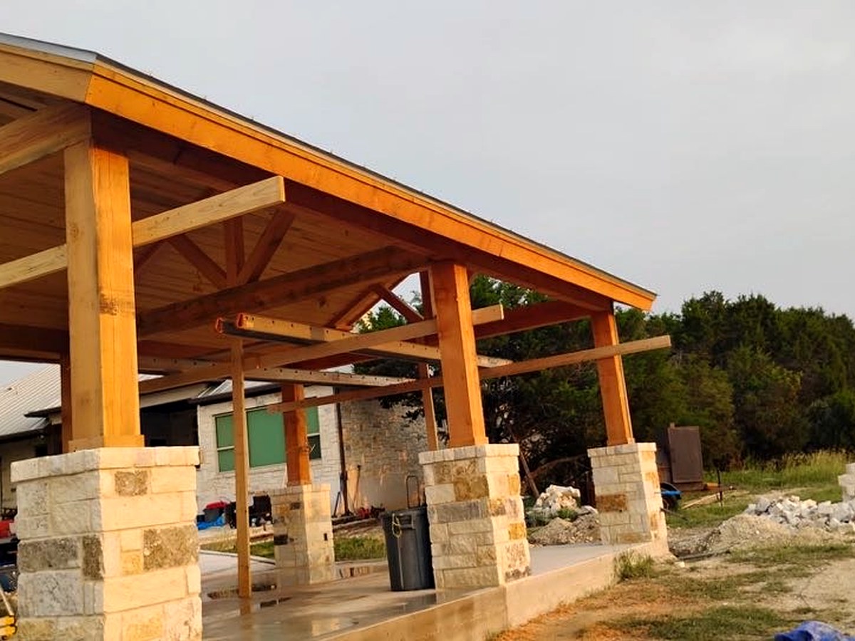 Cedar Patio Cover